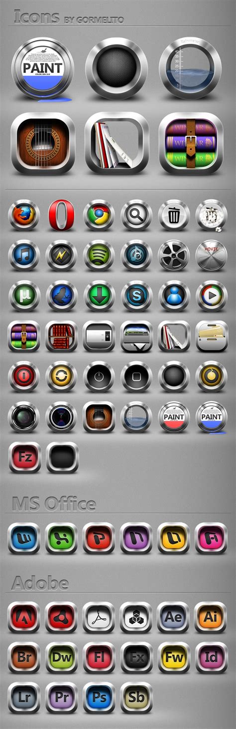 Icons By Gormelito Android Icon Pack Iphone Icon Android Icons