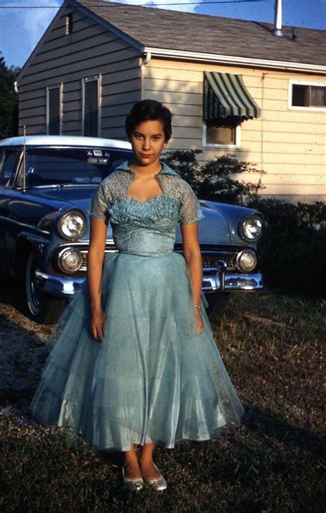 Elegant Photos Of The S Women In Their Dresses Vintage Everyday