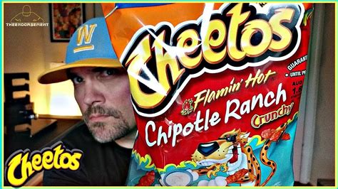 Cheetos® Flamin Hot Chipotle Ranch Review Mid Week Snacks Youtube