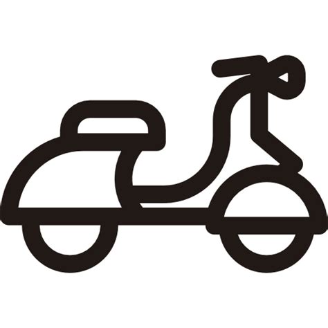 Vespa Iconos Gratis De Transporte