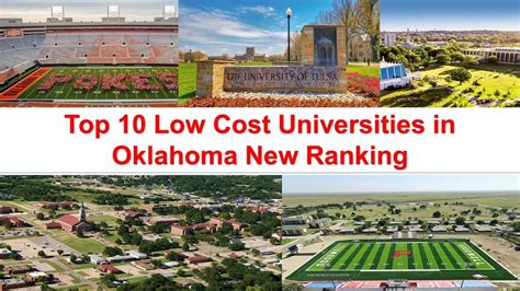 Top 10 Low Cost Universities In Oklahoma New Ranking Youtube