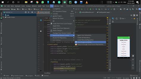 Cómo cargar un proyecto en GitHub desde Android Studio Barcelona Geeks