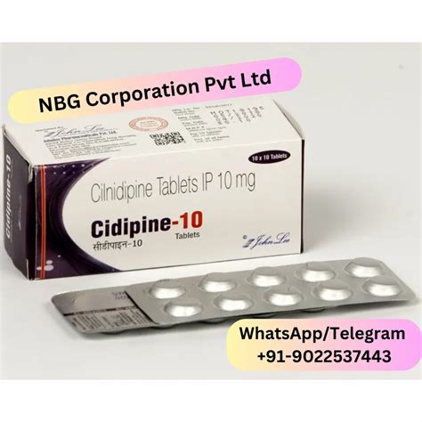 Cilnidipine Tablets IP 10 Mg At Rs 327 Stripe In Nagpur ID