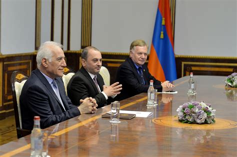 President Vahagn Khachaturyan Receives The Chairman Of The Committee On