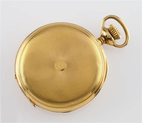 Elgin 18k Yellow Gold Pocket Watch 1908 Watch Museum Discover The