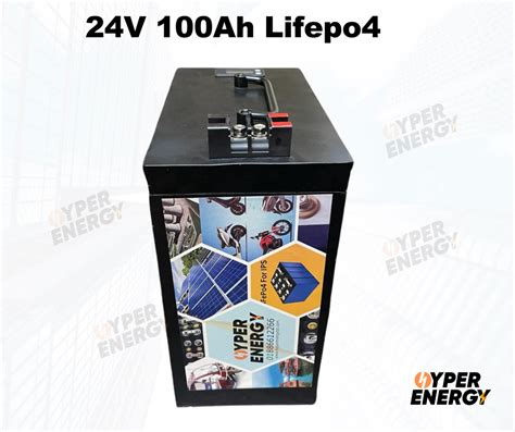 24v 100ah Lithium Phosphate Battery লিথিয়াম ফসফেট ব্যাটারি Hyper Energy