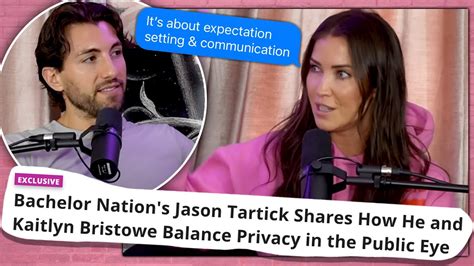 Bachelorette Star Jason Tartick Discusses Balancing Privacy With Fiance