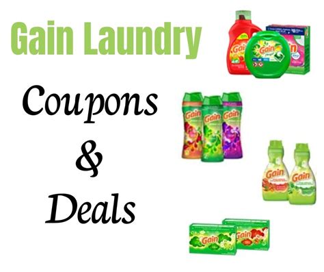 New Printable Gain Coupons & Deals