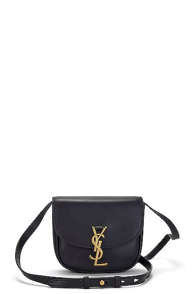 FWRD Renew Saint Laurent Small Kaia Satchel Bag In Noir FWRD