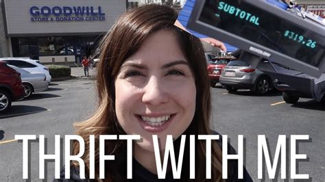 I Spent At Goodwill Come Thrifting With Me Vlog Emptyhanger