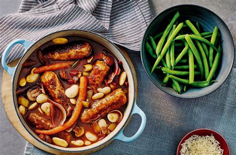 Slow Cooker Sausage And Butter Bean Casserole Tesco Real Food Recipe In 2023 Tesco Real