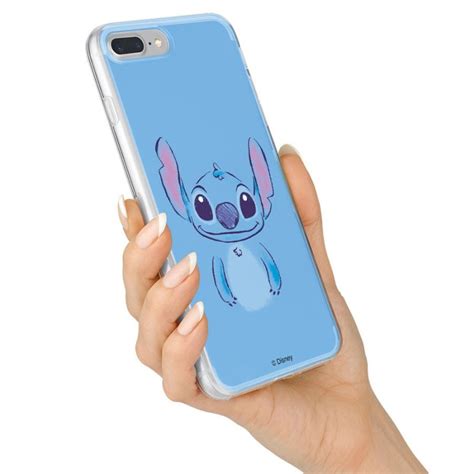 Funda Para Huawei P40 Lite 5g Oficial De Disney Stitch Azul Lilo