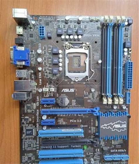 Материнская плата asus P8Z77-V LX (б/у) | Festima.Ru - Мониторинг ...
