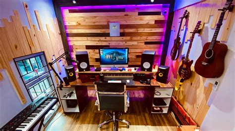 Home Recording Studio Diy Wall Accent From Scrap Wood Sound