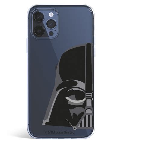 Funda Oficial De Star Wars Darth Vader Silueta Transparente Para Iphone