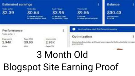 Blogger Earning Proof Live Live Blogger Adsense Earning Proof Today