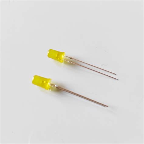 Jual WHITE LED DIODE ROUND LIGHT EMITTING DIODE 20MA 5MM 10 PCS