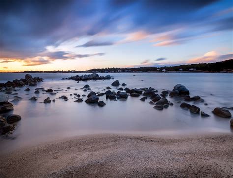 Slow Motion Is Mortorius Beach At Dusk Danilo Salis Flickr