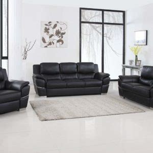 Beige Genuine Leather Living Room GU168 Casye Furniture