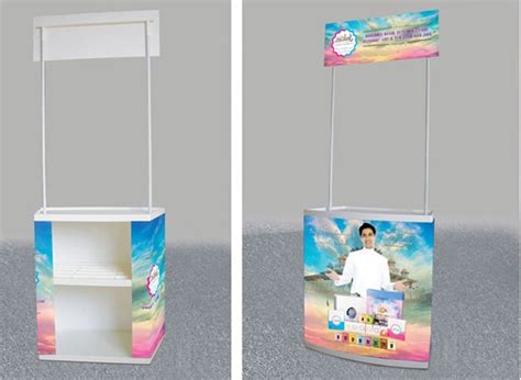 Pvc Demostand Stand Portatil Modulo Publicitario Peque Mercado Libre