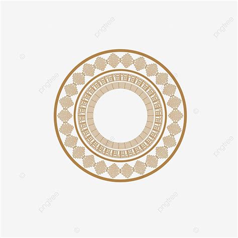 Chinese Classic Vector Design Images Chinese Round Classical Border