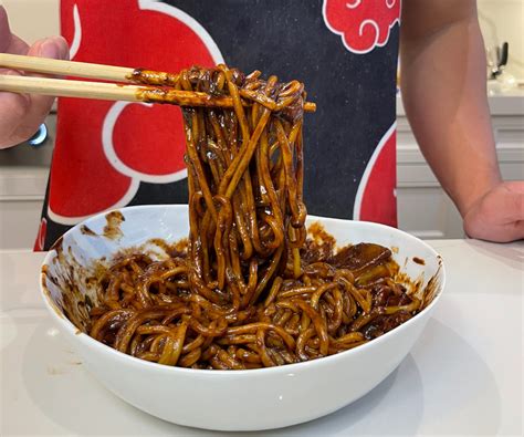 Jjajangmyeon Korean Black Bean Noodles Kwokspots