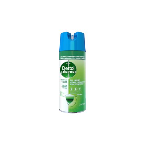 DETTOLPHARMA ALL IN ONE SPRAY DESINFECTANT 400 ML Désinfectant sols