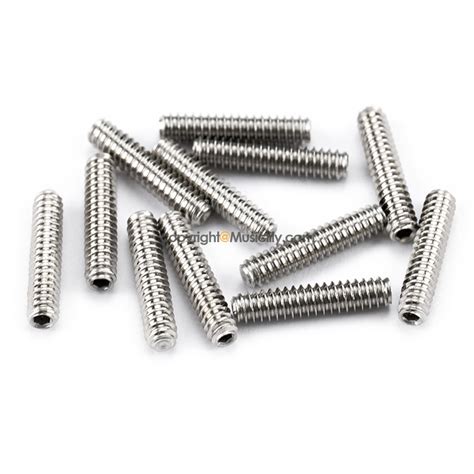 Bridges Screws Musiclily Pro 4 40x1 2 Stainless Steel Saddle Height Screws For American