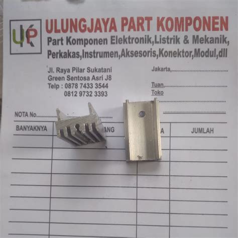 Jual Heatsink Pendingin Alumunium Ty P Cm Power Sanken Kab