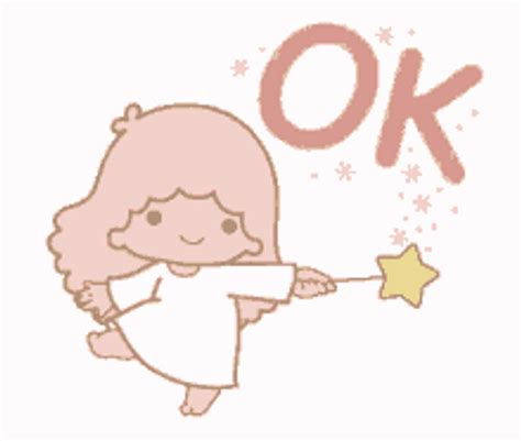 Cute Fairy Giving Okay Magic