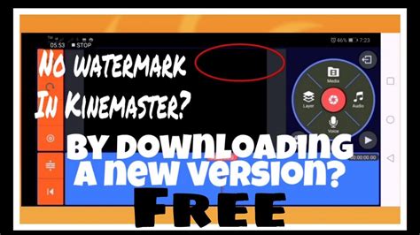 How To Remove Watermark In Kinemaster 2020 For FREE YouTube