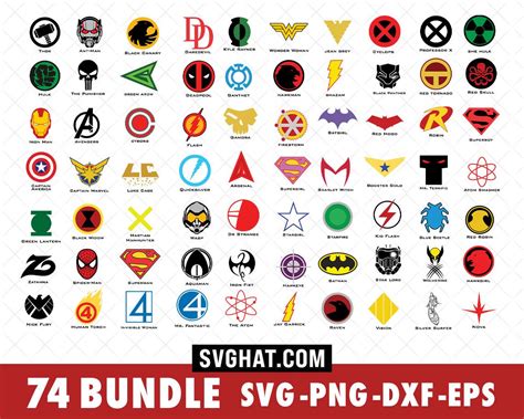 Superheroes Symbols And Names