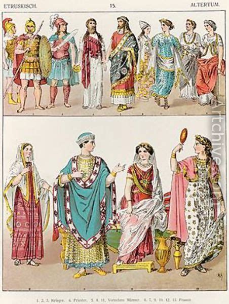 Etruscan Dress Reproduction By Albert Kretschmer