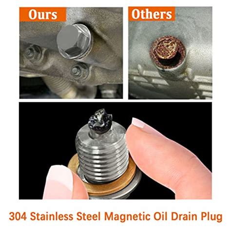 Snapklik Seamaka M14 X 1 5 Magnetic Oil Drain Plug Stainless Steel