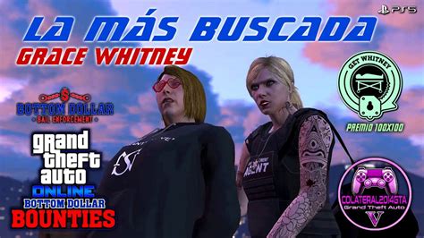 Grand Theft Auto El más buscado Grace Whitney 100x100 Completado