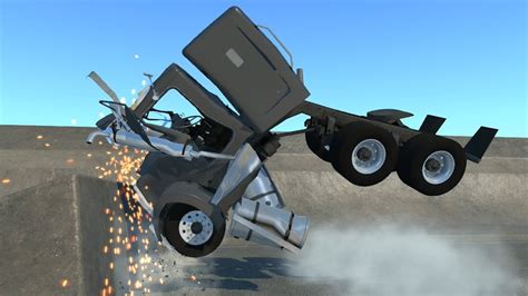 BeamNG Drive Truck Crash Tests 1 YouTube