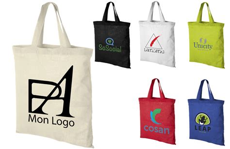 Grand sac tote bag en coton personnalisé publicitaire pas cher