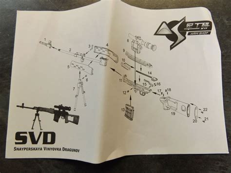 Toy 16 Scale Die Cast Metal Scale Model For Display Svd Or Steyr Aug