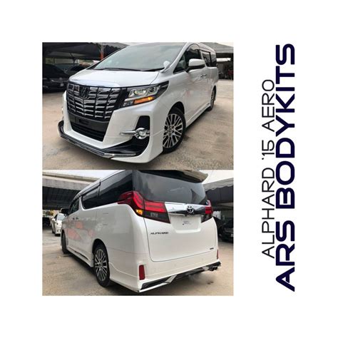 Toyota Alphard Aero Modellista Style Body Kit Trilogy Aero Sdn Bhd