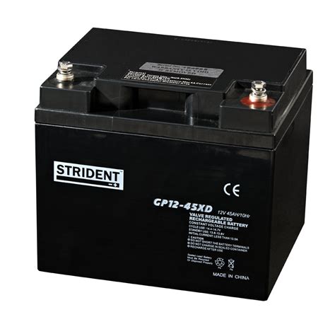 Strident 12v 45ah Battery Mobility Batteries Mobility Aids Uk