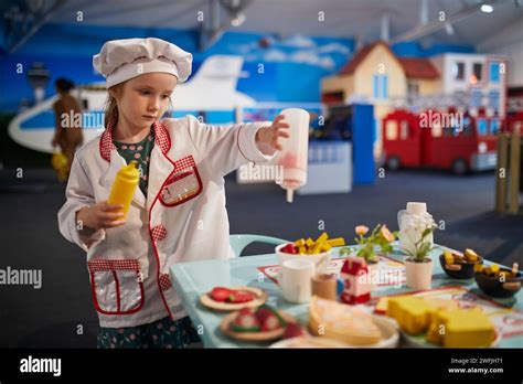 Children Pretend Cooking Hi Res Stock Photography And Images Alamy