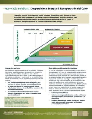 Eco Waste Solutions For Global Militaries Spanish Pdf