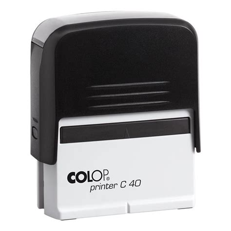 Colop Printer C 40 Self Inking Rubber Stamp Addprint Rubber