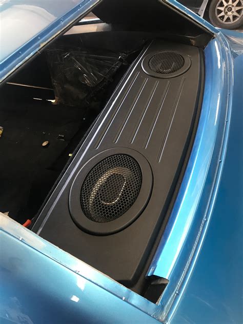 Camaro Rear Package Tray With Custom Speakers