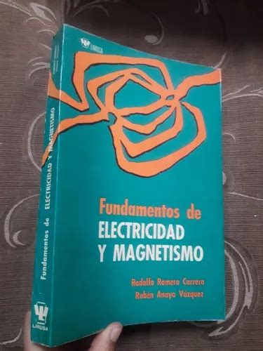 Libro Fundamentos De Electricidad Y Magnetismo V Squez Mercadolibre