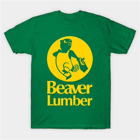 Beaver Lumber Yellow Logo T Shirt Immortaldbien Store