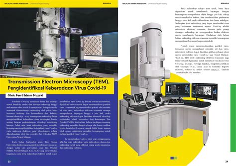 Mikroskop Transmisi Elektron Dan Virus Covid 19 Nurul Hidayat