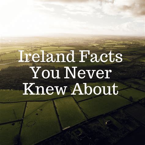 The Ireland Facts That You Need To Know Now Connolly Cove