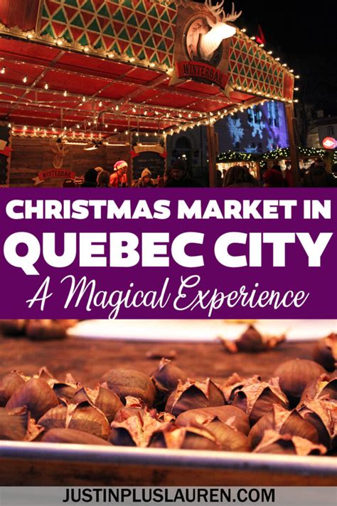 Quebec City Christmas Market: A Magical Experience