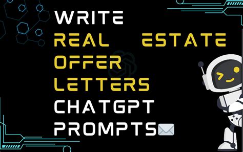 Write Real Estate Offer Letters ChatGPT Prompts Pro AI Prompt